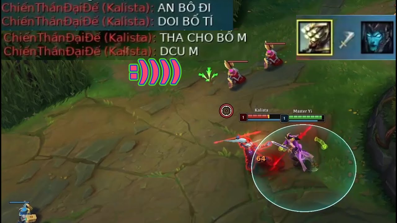 PICK KALISTA TOP Đ&Ograve;I L&Agrave;M BỐ YI CAO THỦ V&Agrave; C&Aacute;I KẾT