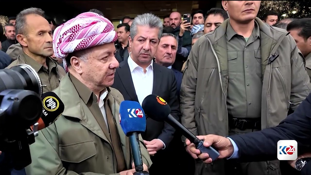 سەرۆک بارزانی و مەسرور بارزانی بەشداری پرسەی شەهید وڵاتیان کرد