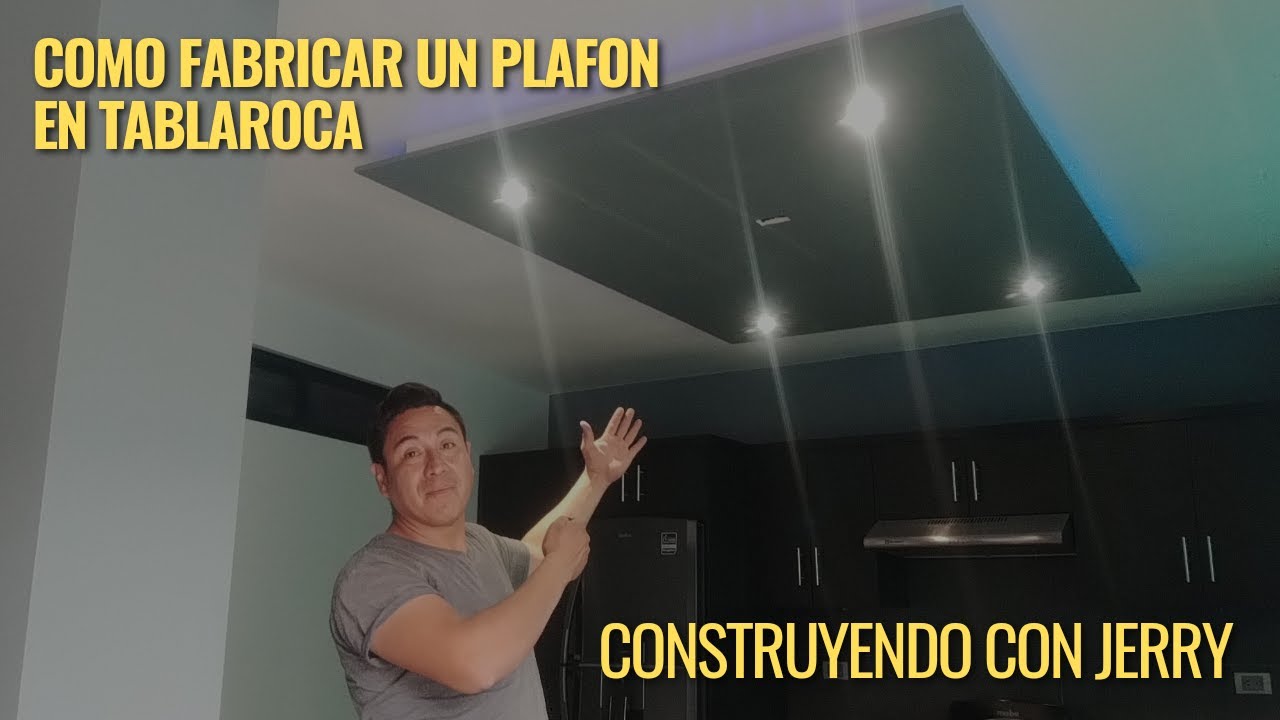 Como construir u plafon en tablaroca