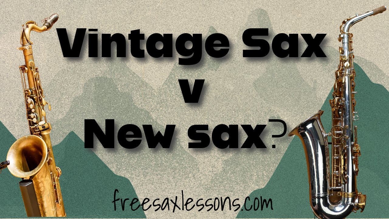 Vintage Sax vs New Sax 🎷 Honest Comparison & Play Test