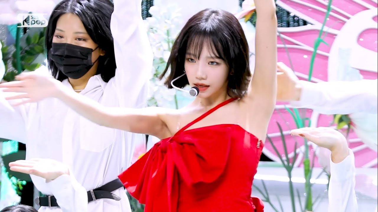 [1080p] JO YURI 'Love Shhh!' armpit edit│@SBS Inkigayo_2022.06.19. 