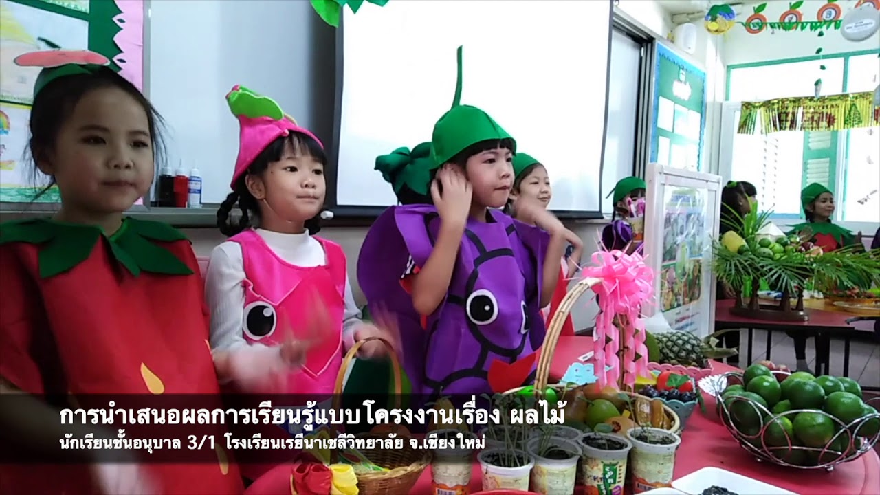 Project Approach เรื่อง ผลไม้