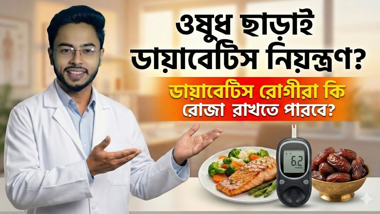 ডায়াবেটিস নিয়ে A to Z বিশ্লেষণ | ডায়াবেটিস রোগীরা রোজা রাখতে পারবে কিনা? | Dr. Joy