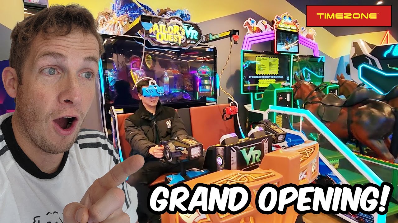 Совершенно новый игровой зал во Вьетнаме: Timezone в торговом центре Hanoi Centre 🇻🇳