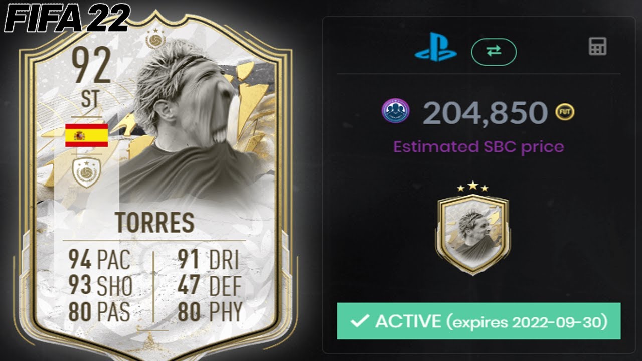 ICON MOMENTS TORRES SBC IS A MASSIVE W!!!!