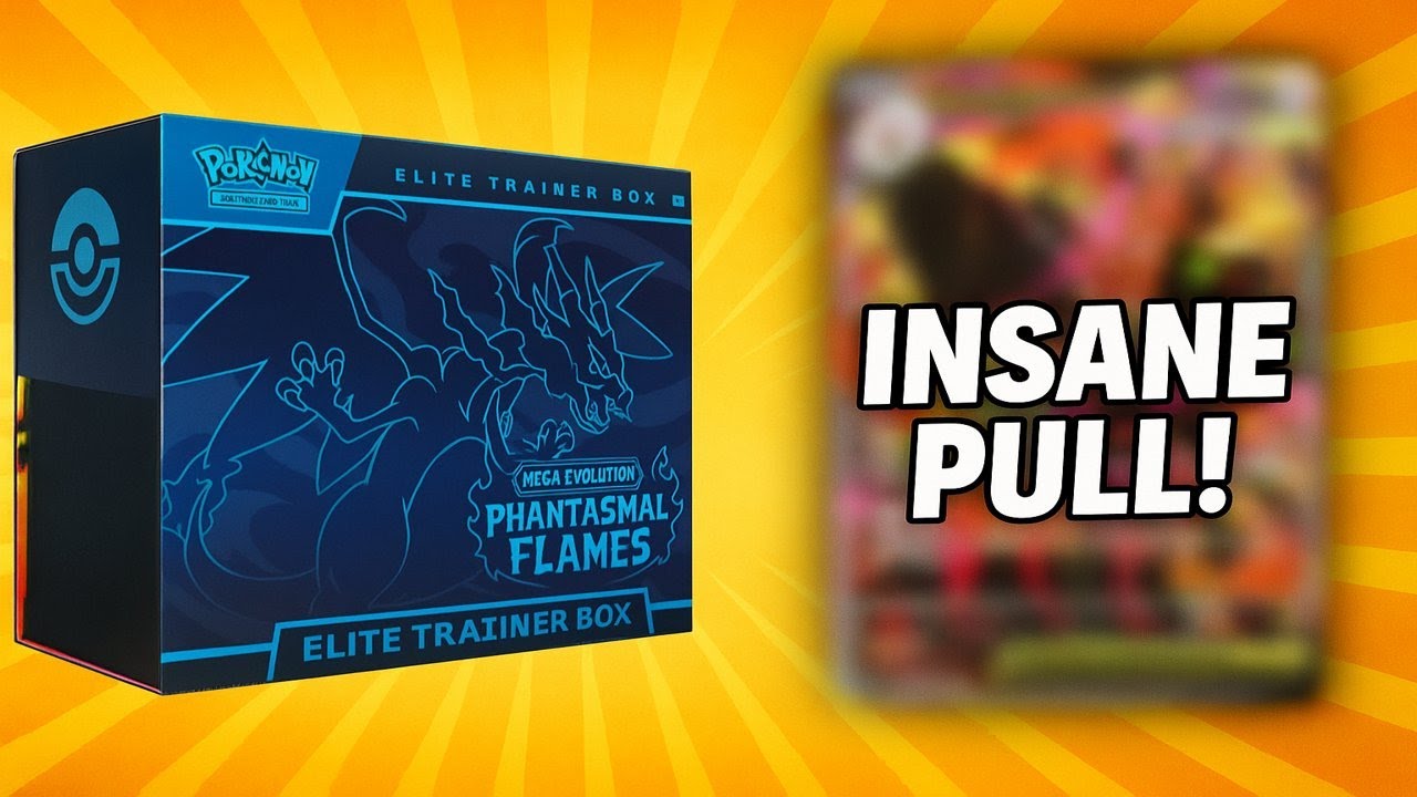 Opening the NEW Phantasmal Flames ETB — You Won’t Believe This Hit!