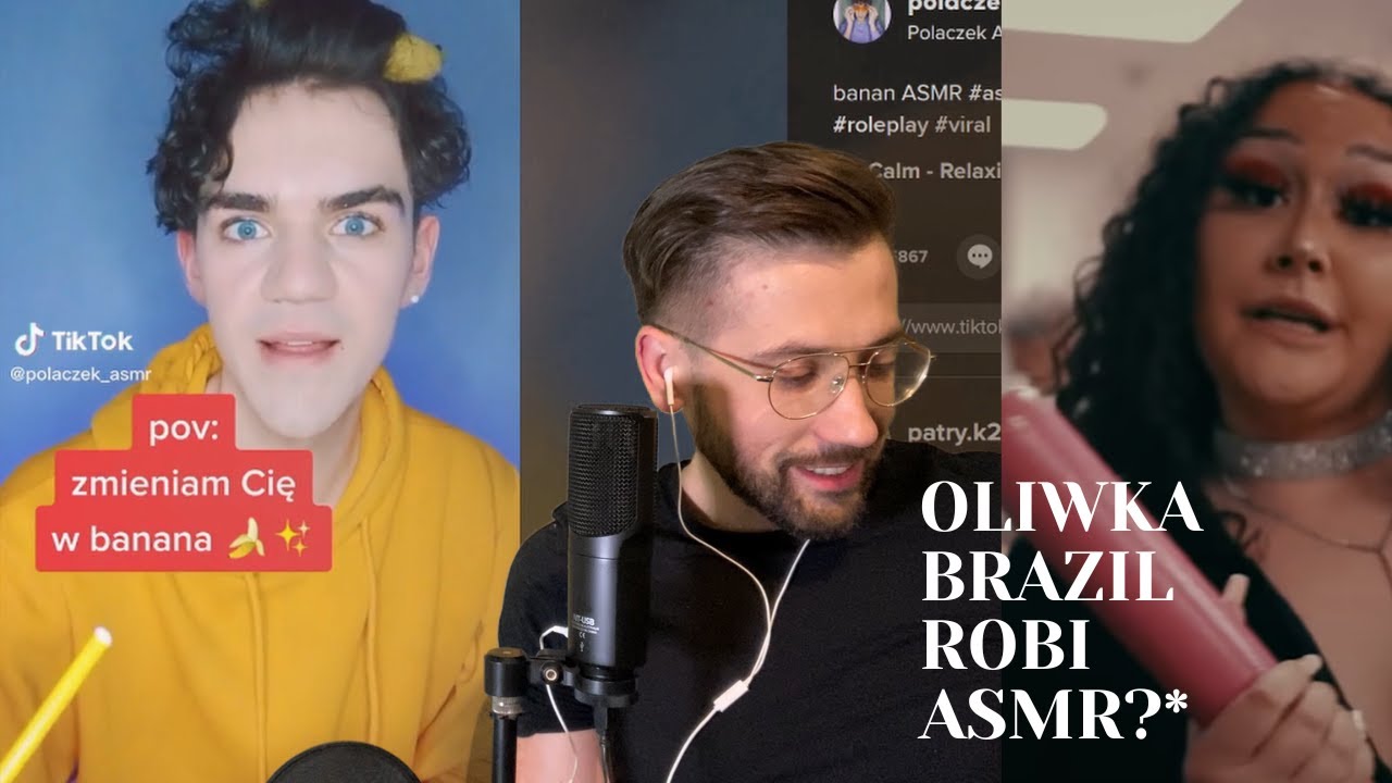 OGLĄDAMY NAJPOPULARNIEJSZE ASMR NA TikToku | żucie gumy * ASMR po polsku