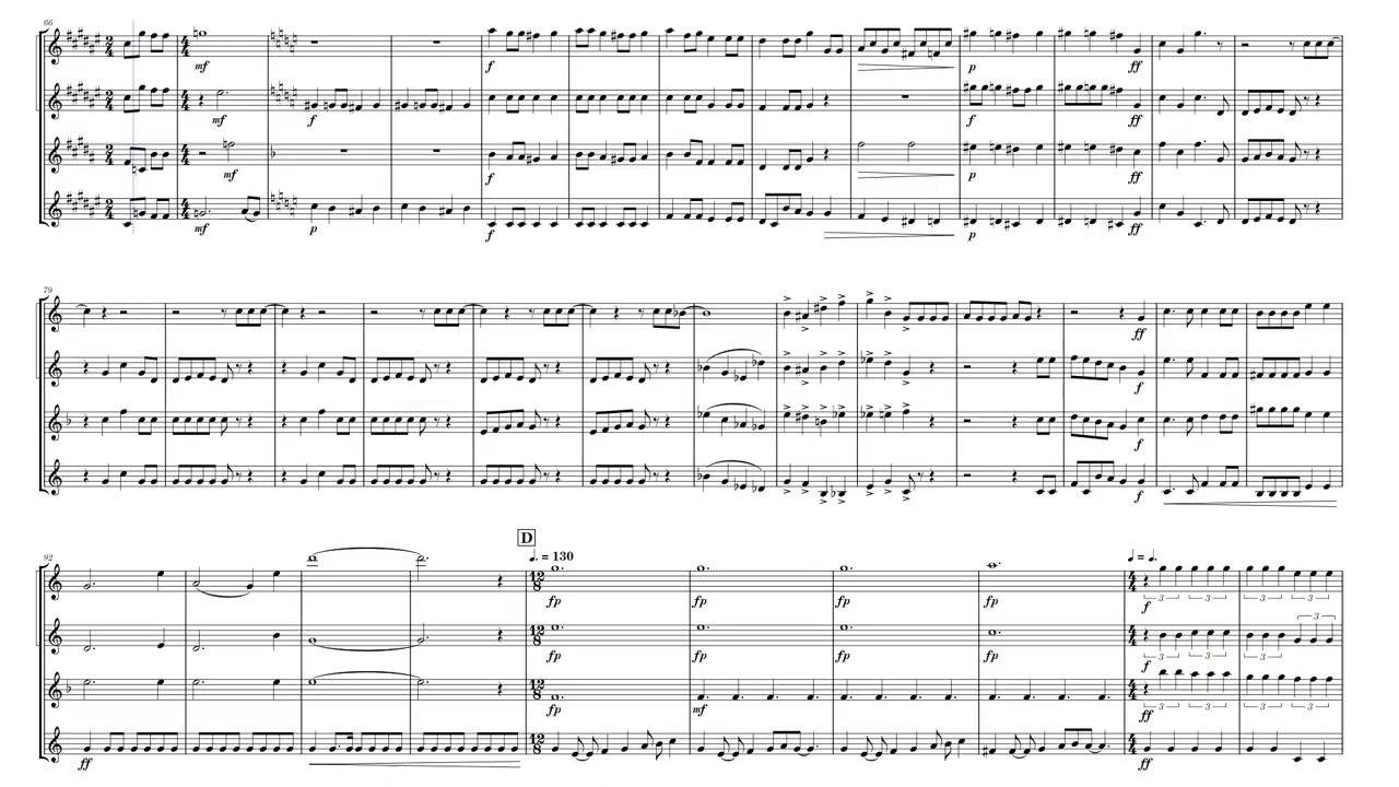 Bohemian Rhapsody for Sax Quartet– Queen