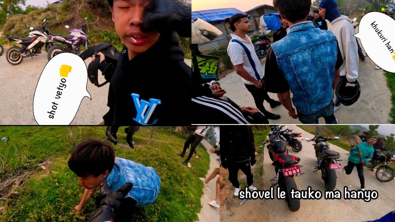Mudkhu vanjyang ride jada drunk local kta haru le khukuri shovel ligera attack garyo🥲vaga vaag vayo
