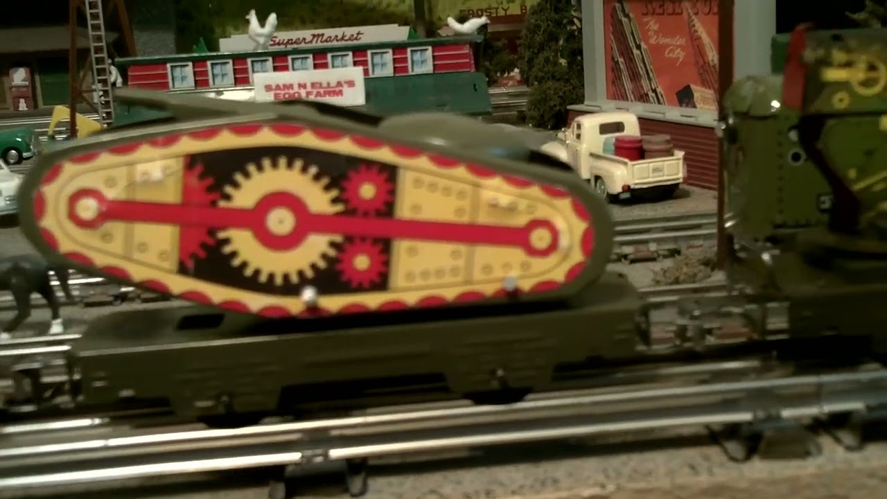 Marx & Lionel Tinplate Army Trains