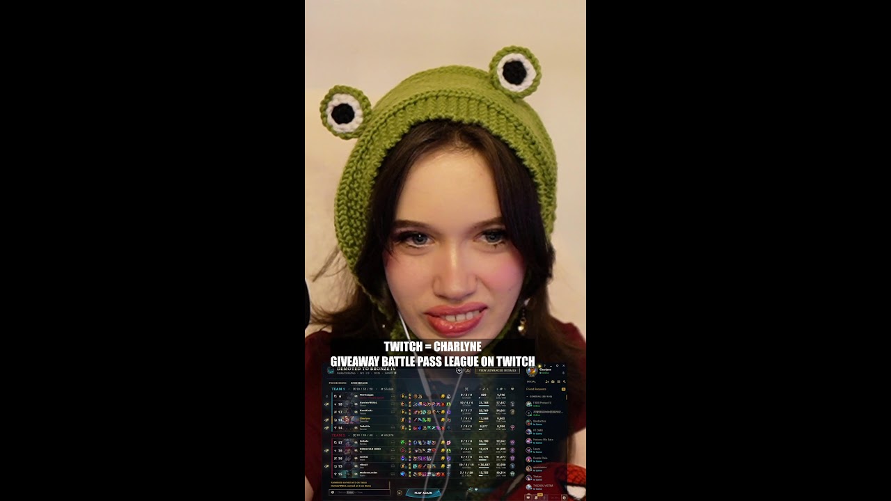 FRENCH GIRL RAGE ON LEAGUE
