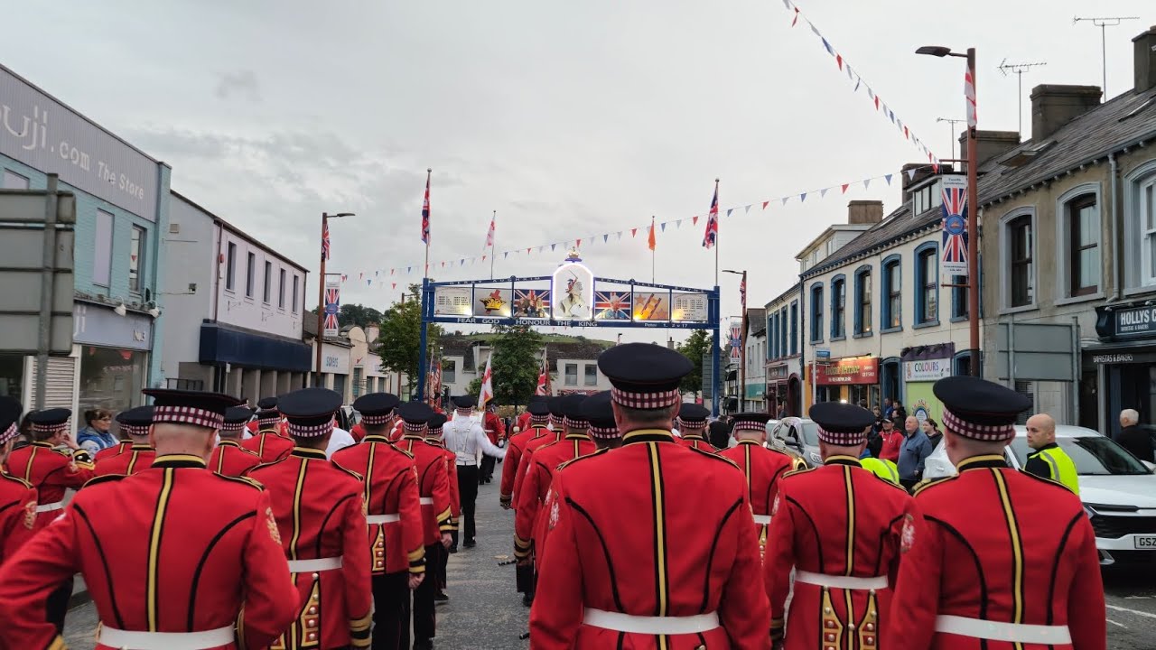 Gertrude Star FB at Ballynahinch PB annual parade 2024.