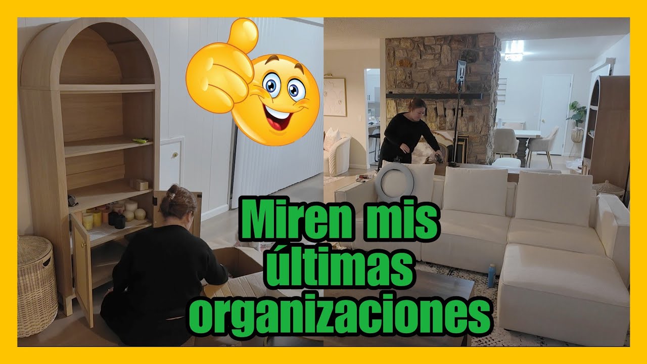 Miren como estoy terminando de organizar