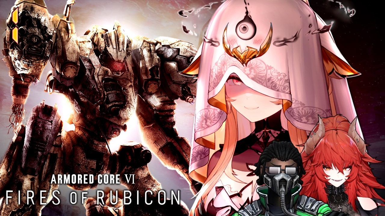 Yuzu Plays Armored Core VI: Fires of Rubicon | Episode 1 (ft. Zentreya & Heavenlyfather)