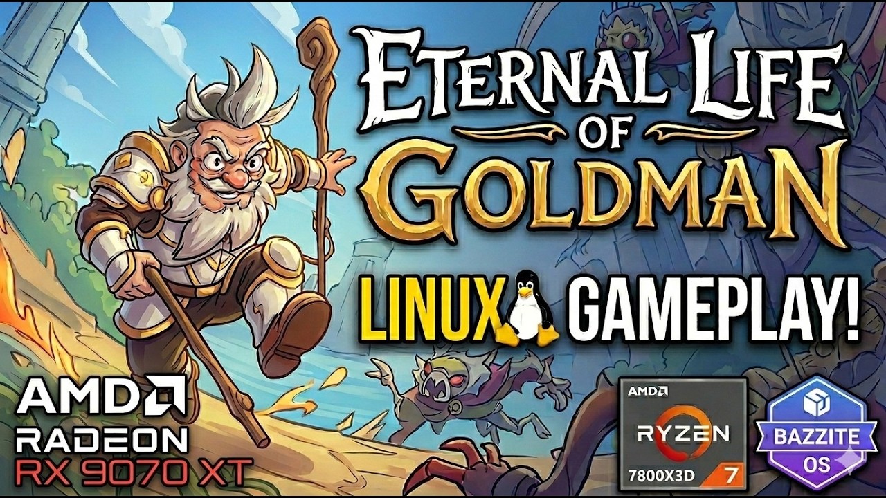 Eternal Life of Goldman Gameplay Part 2 | 1440p 60FPS | Bazzite Linux