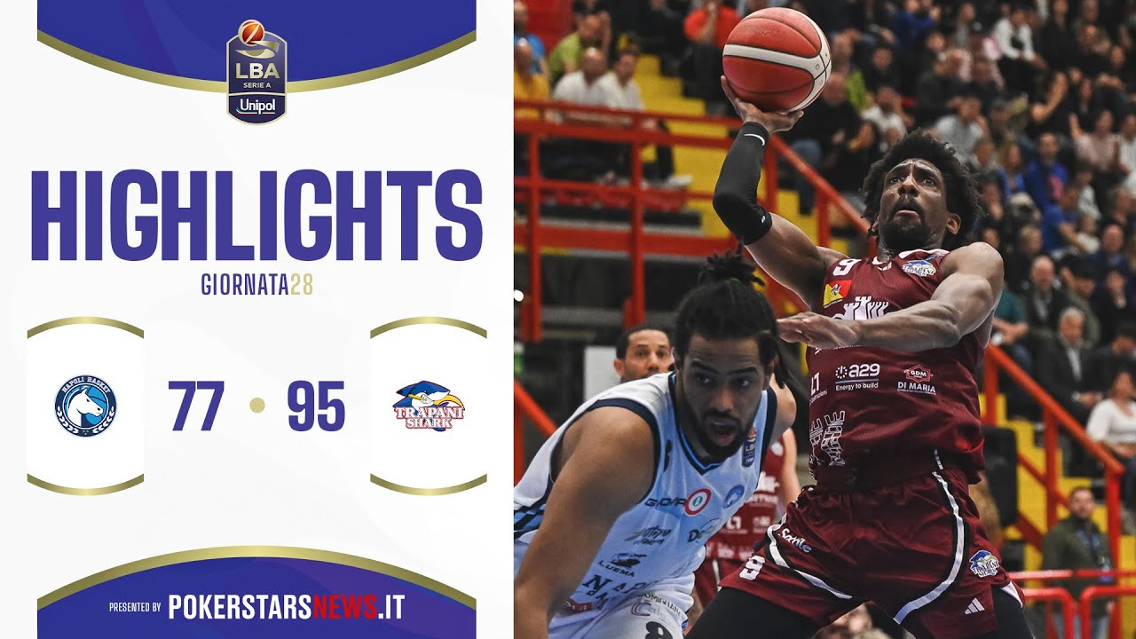 Napoli Basket - Trapani Shark | PokerstarsNews Highlights Serie A Unipol 2024/2025