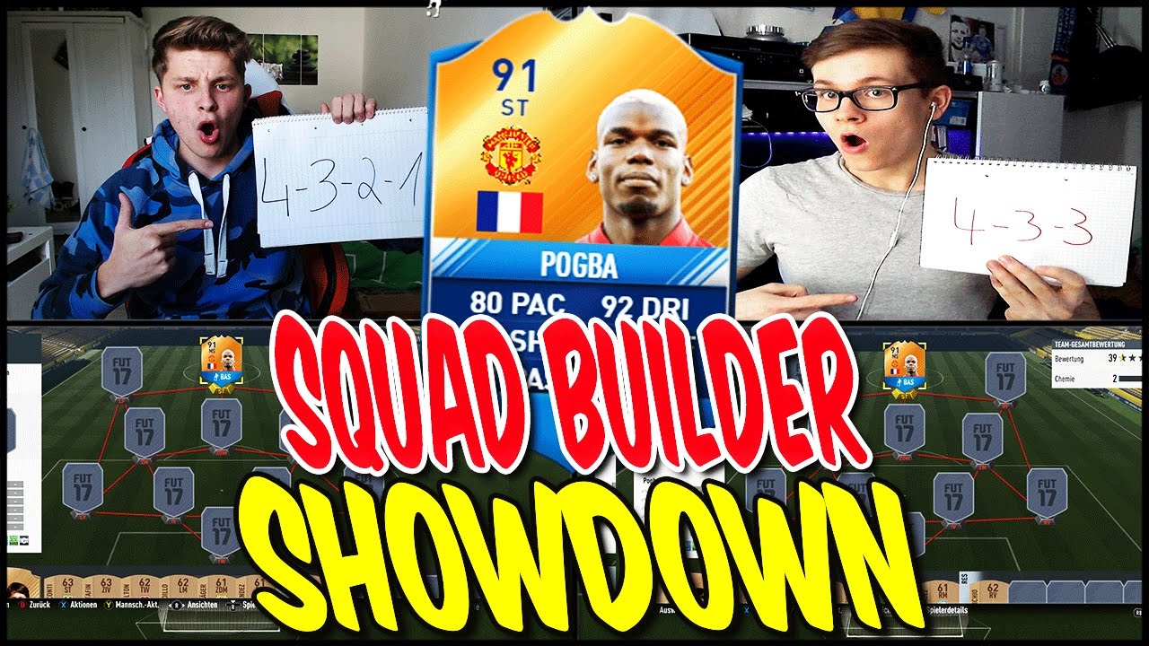 FIFA 17 - 91 MOTM ST POGBA SQUAD BUILDER SHOWDOWN vs REALFIFA ⚽😝 - FIFA 17 ULTIMATE TEAM (DEUTSCH)