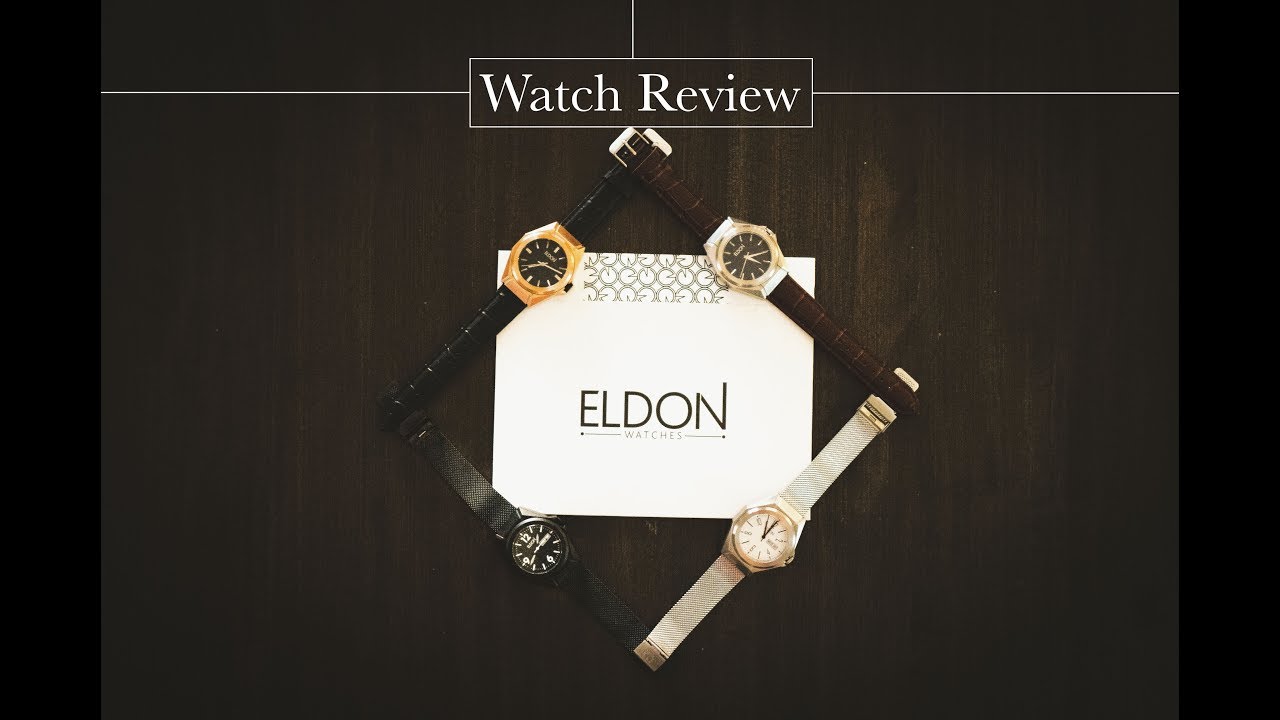 Men's Watches l Interchangeable & Custom Watches l Eldon Watches Review