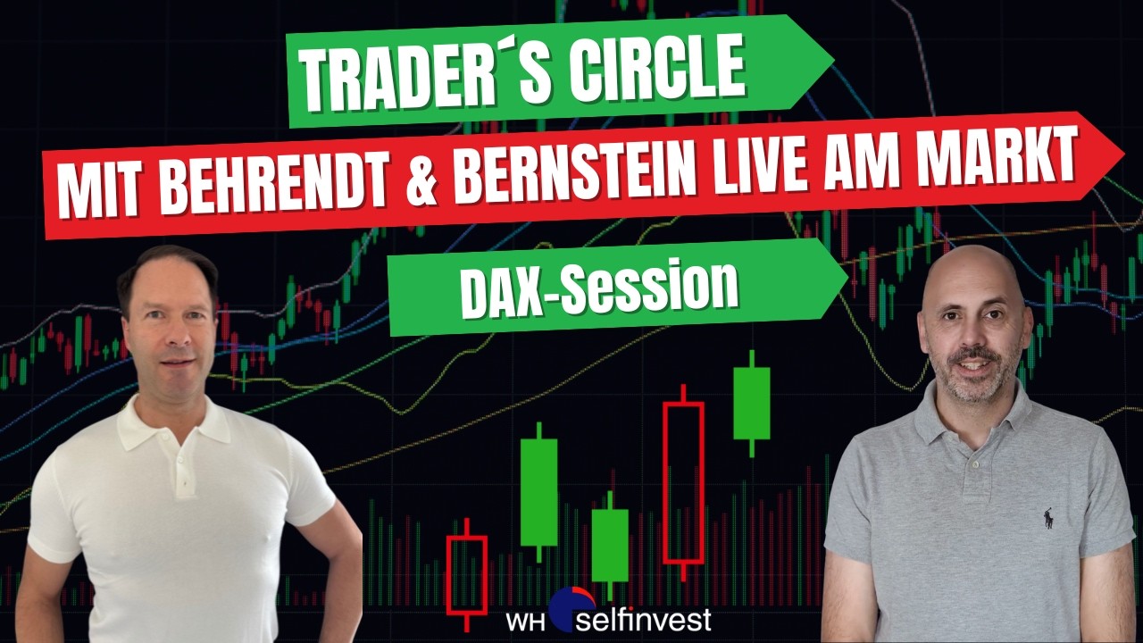 Traders Circle mit DAX-Rutsch 📉 Chance auf Umkehr? 📈 Grönland und Wall Street Sorge, Netflix Daten