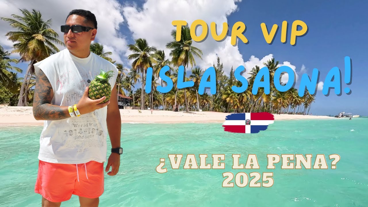Tour VIP Isla Saona ☀️ ¿Realmente vale la pena? Tour completo por todo este hermoso paraiso