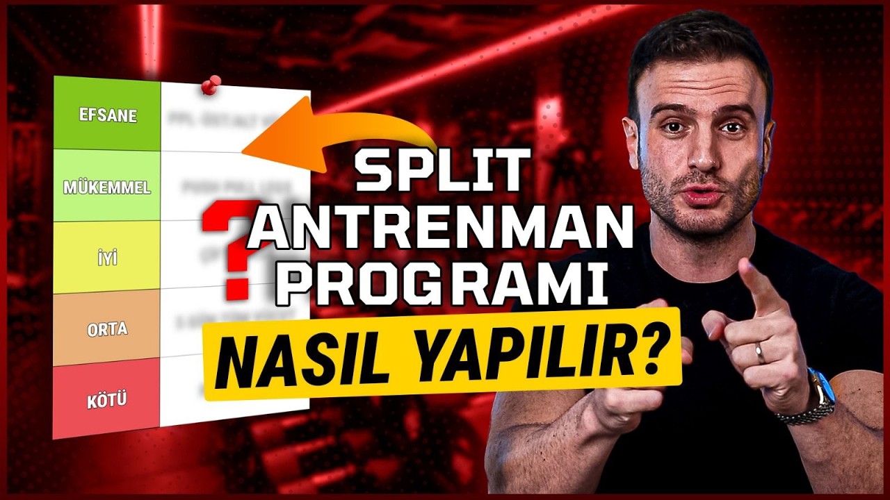 Split Antrenman Programı Nedir? Nasıl Olmalı?