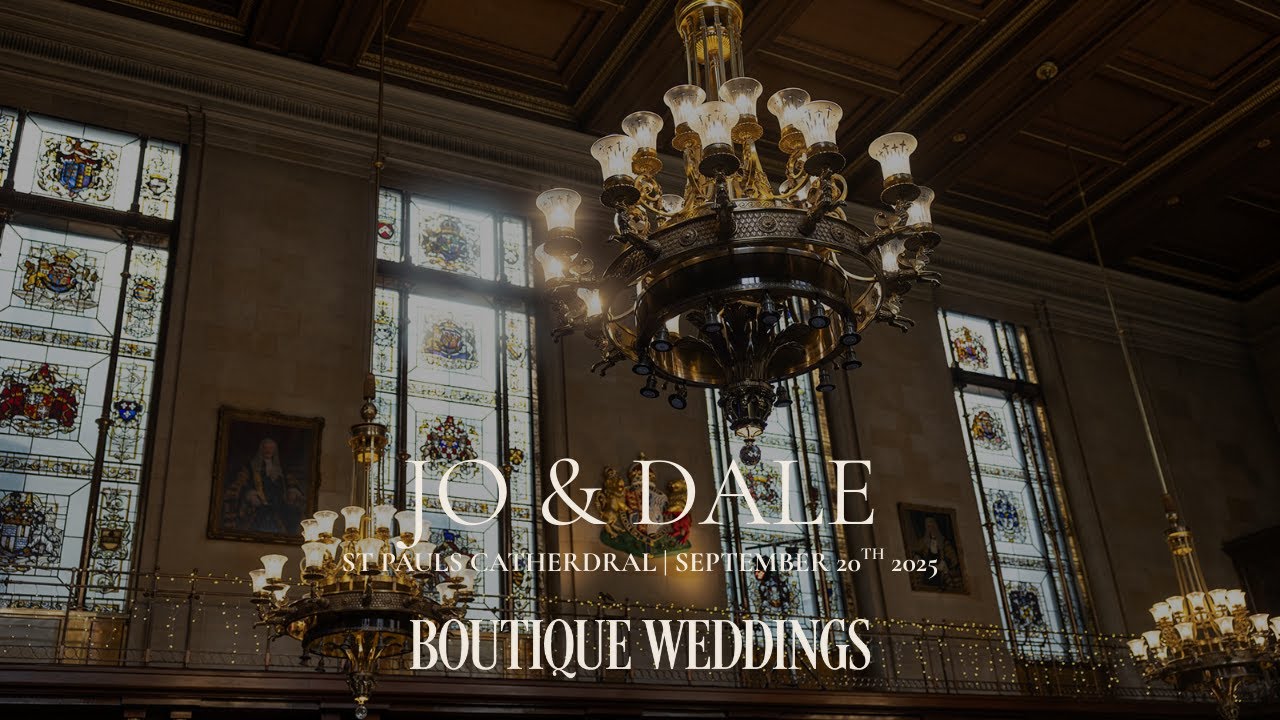 Luxury London Wedding Video | St Paul’s Cathedral Ceremony & Merchant Taylors’ Hall Reception