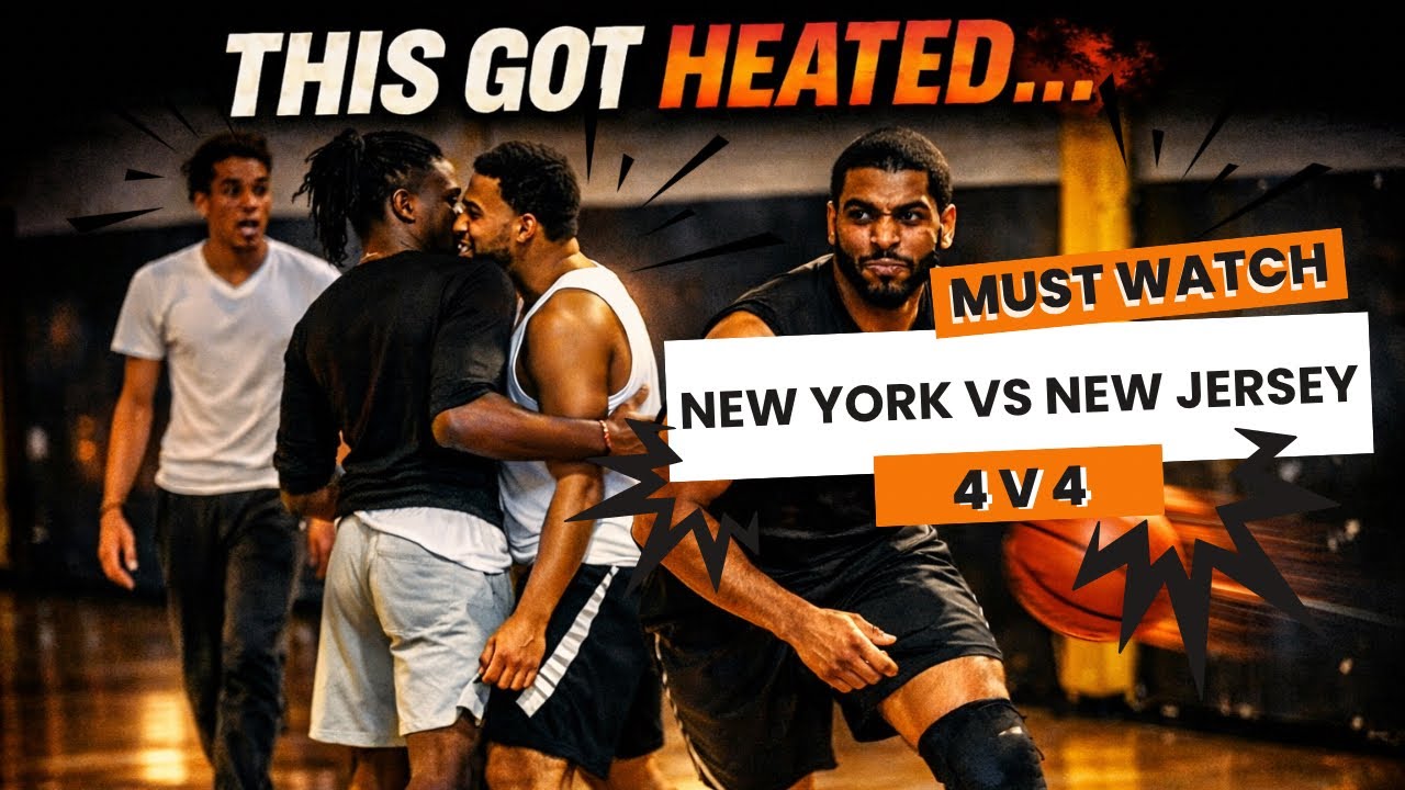 Things Get HEATED! New York to New Jersey Basketball🏀🔥 | Bankroll Macho