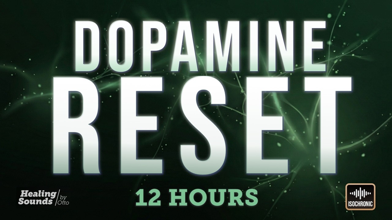 Dopamine Reset 🧠 | For When You're Overstimulated but Can't Switch Off | 12 Hours with Black Screen