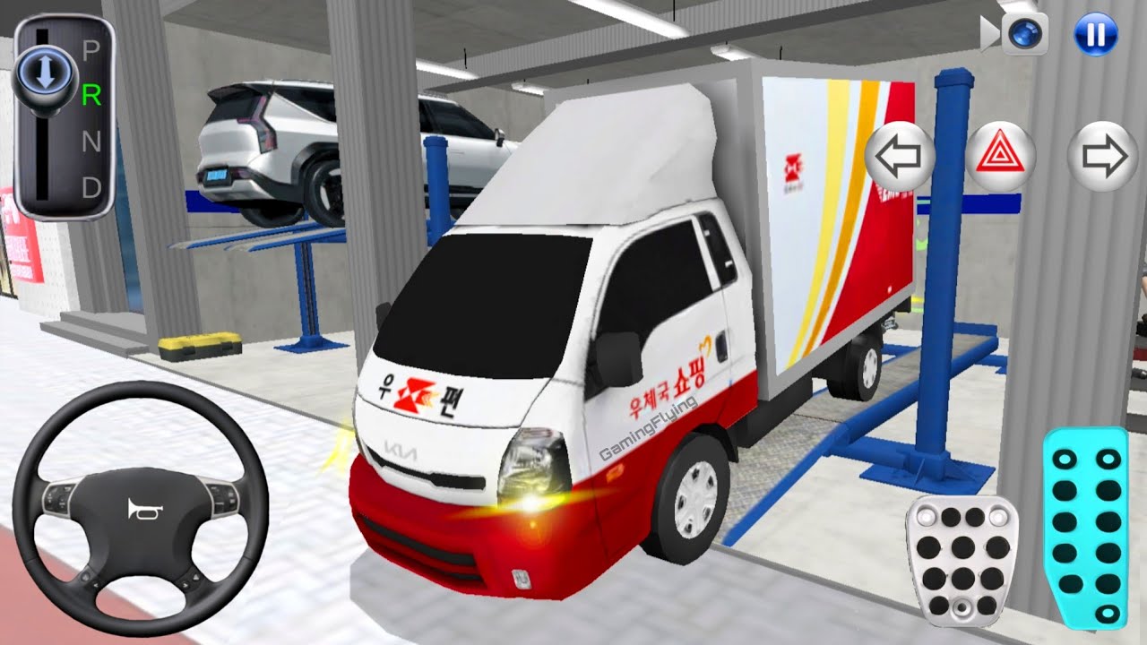 New Kia Pickup Truck in Auto Repair Shop - 3D Driving Class Game - Car Game - 3D Driving Class