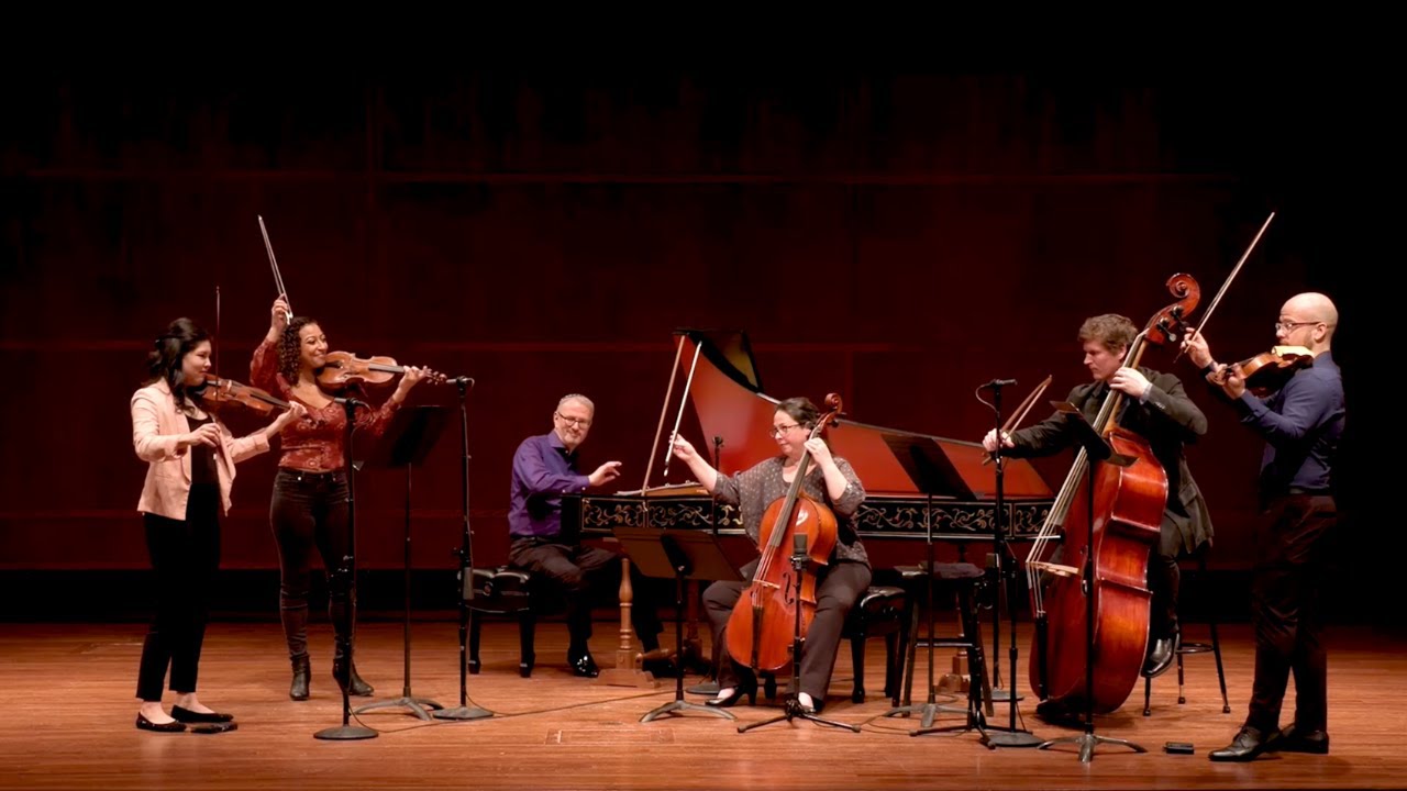 Damien Geter's Buh-Roke for harpsichord and strings performed by Sound Salon