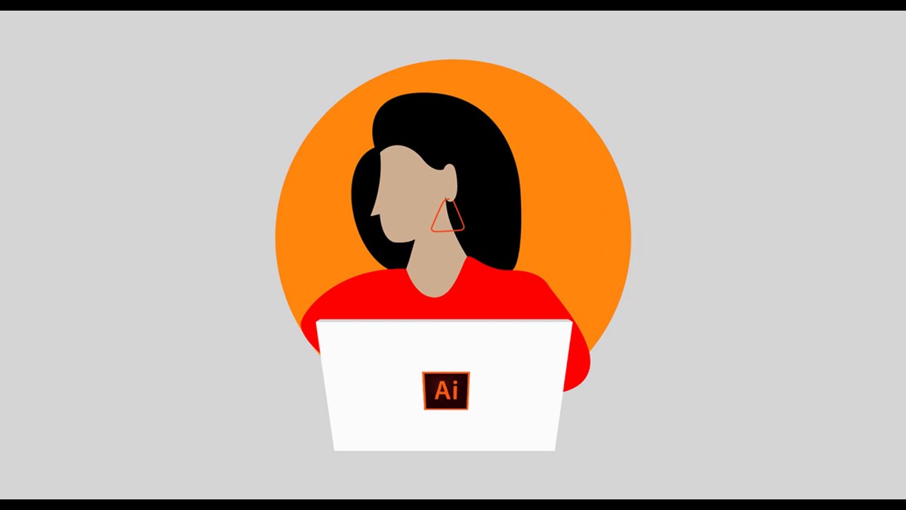Character Design | Character illustration in illustrator Tutorial Step By Ste | GraphicsDesigning