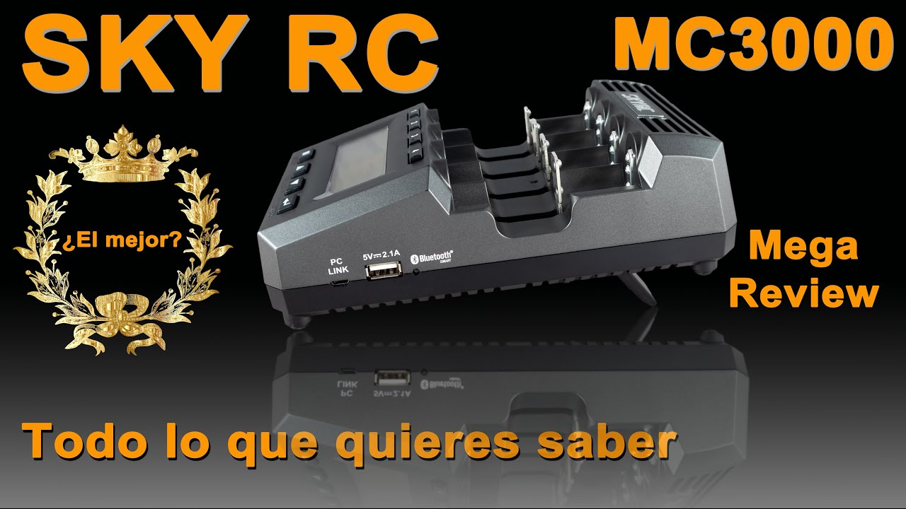 SKYRC MC3000  EL MEJOR CARGADOR ANALIZADOR DEL MUNDO ¿?