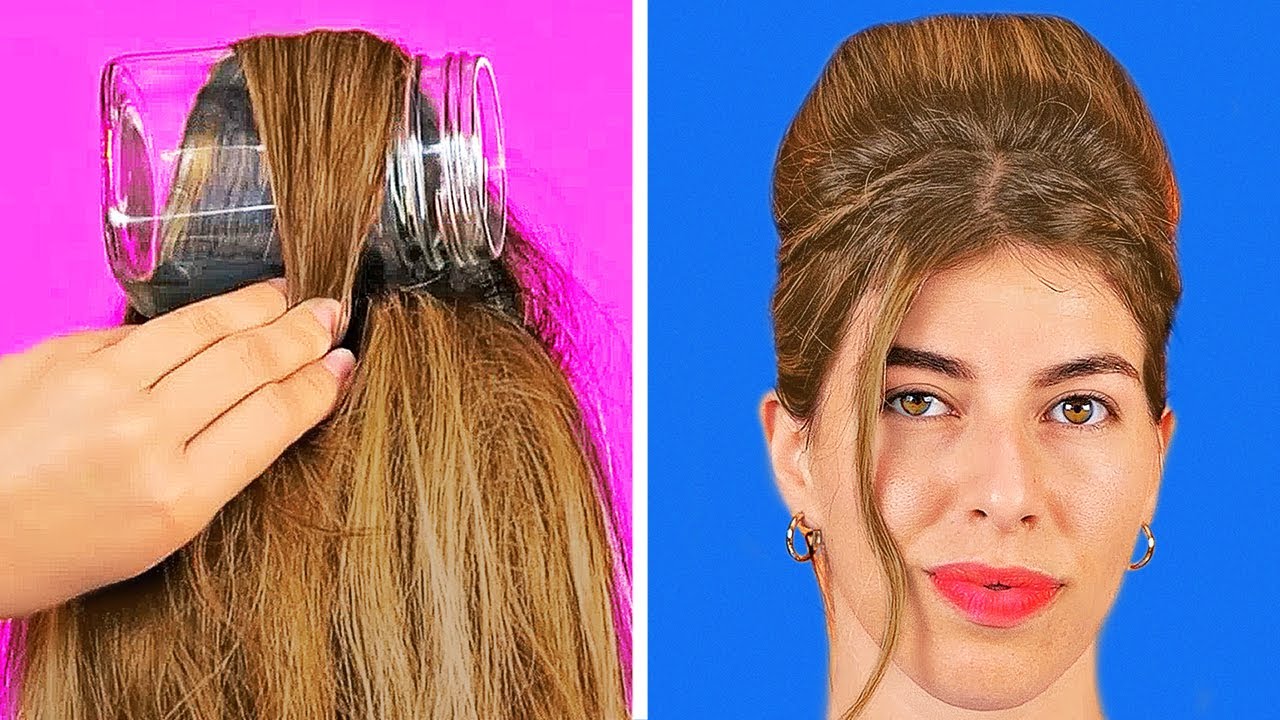 Cool Hairstyles And Hair Hacks || Hair Hacks And Tips Every Girl Should Know