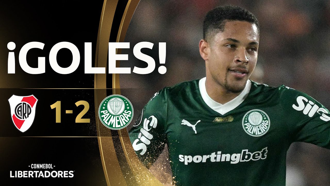 GOLES | RIVER PLATE vs. PALMEIRAS | CUARTOS DE FINAL | CONMEBOL LIBERTADORES 2025