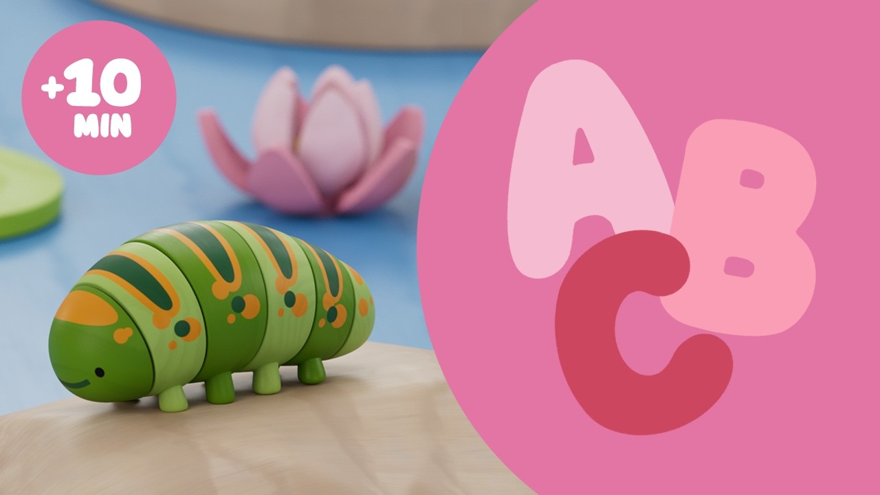 Vowels & Letters (A, E, I, O, U + B y C) 🔤 | Songs to Learn the Alphabet for Kids | Pim Pam Pino