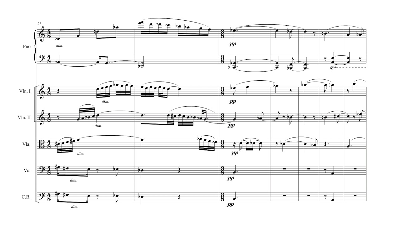 [Frederic Rzewski] Piano Concerto (Score-Video)
