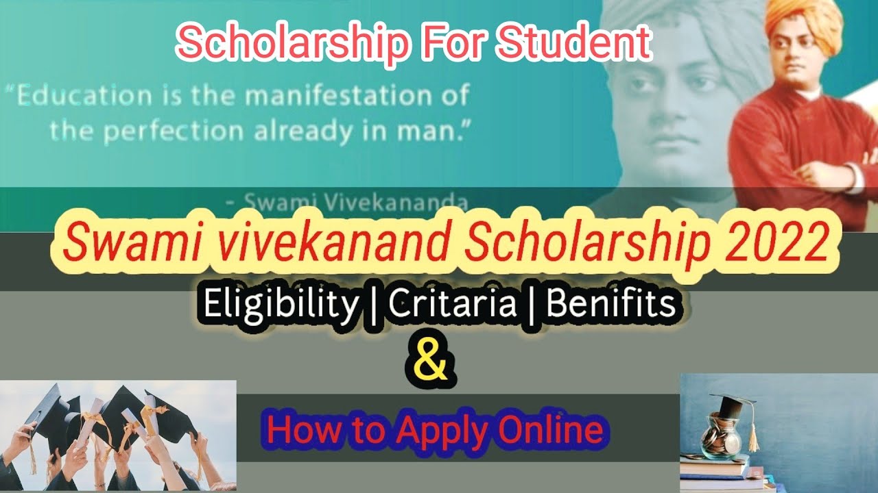 SVMCM SCHOLARSHIP: Swami Vivekanand Scholarship 2022  Criteria And Eligibility @R2KKnowledge