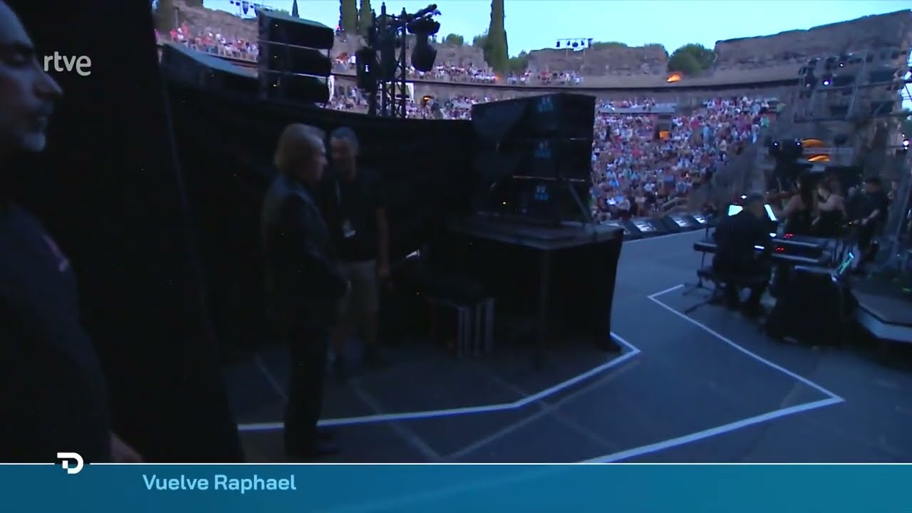 Vuelve Raphael a Mérida 15.06.2025 rtve/ Рафаэль вернулся в Мериду. Видео от Испанского радио и ТВ