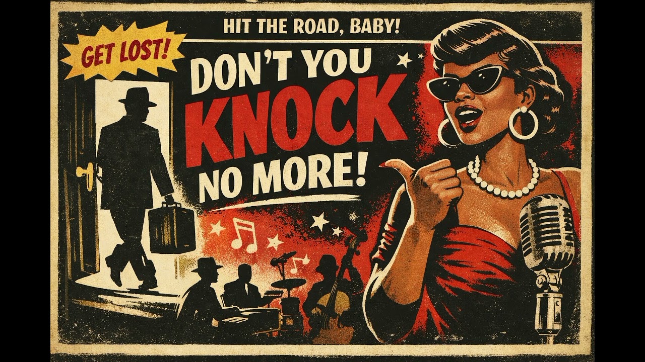 DON'T YOU KNOCK ON MORE.! | (Late 1950s R&B / Jazz swing inspired by the Ray Charles era.)🎷.