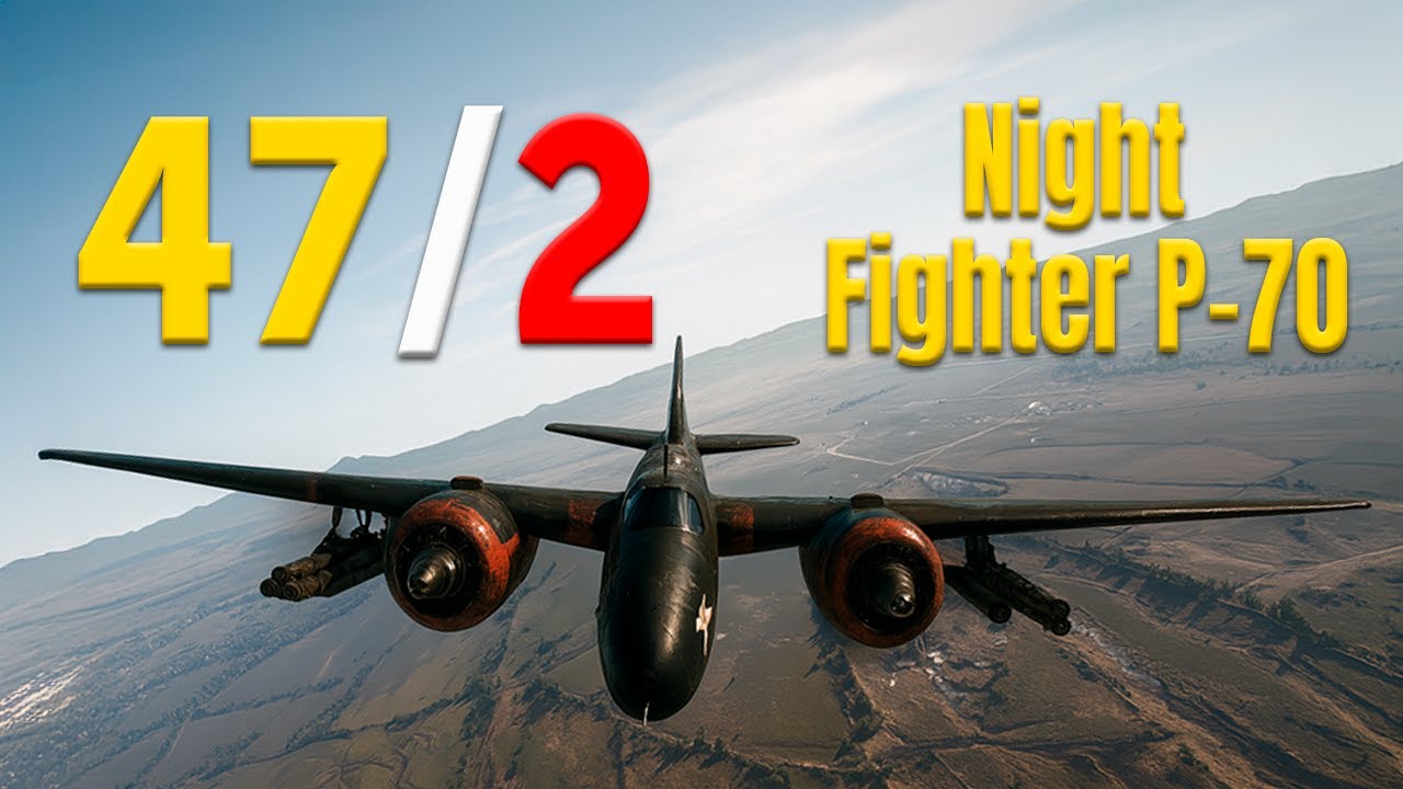 Night Fighter P-70 Plane | 47/2 | Twisted Steel Map | Battlefield V Gameplay