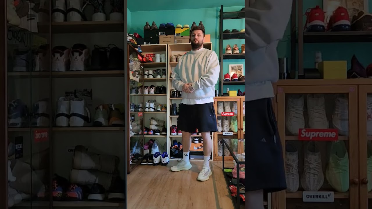 into Adidas Cpfm and Essentials with Yeezy 380 Glow 