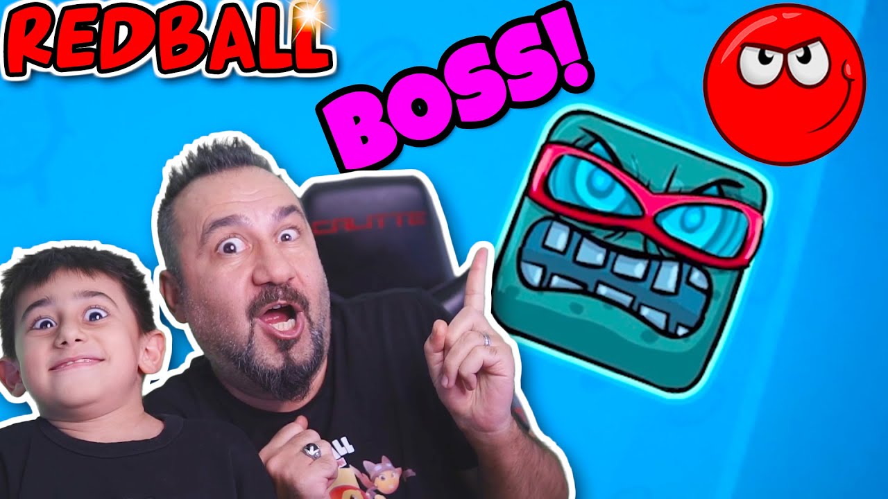 LAZERLİ BOSS GELDİ! S&Uuml;RELİ REDBALL 4 AY SAVAŞI! | REDBALL 4 OYNUYORUZ!