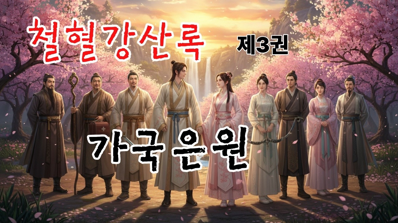 🗡️【철혈강산록】제3권 