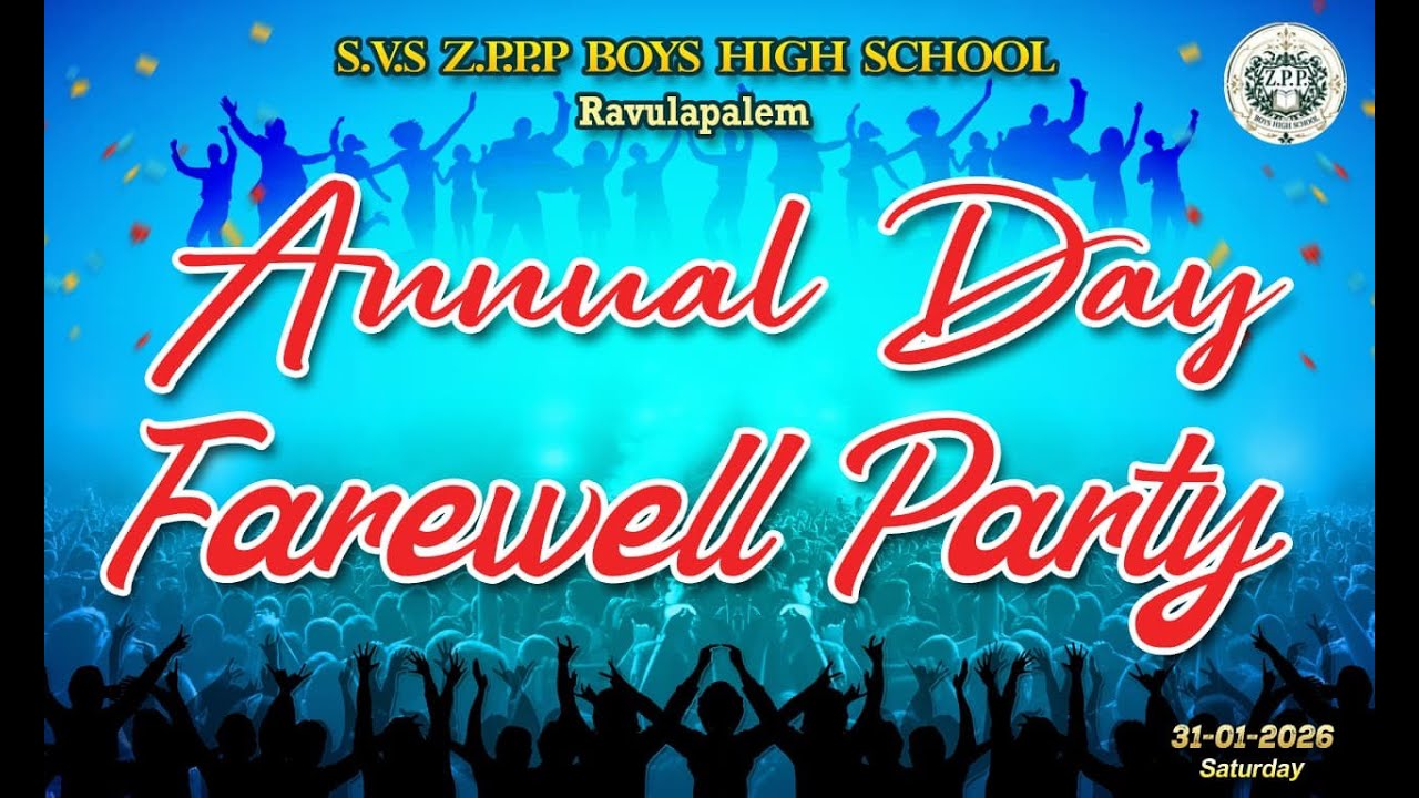 FAREWELL DAY 2026_Mathematics Skit_ZP Boys high school Ravulapalem