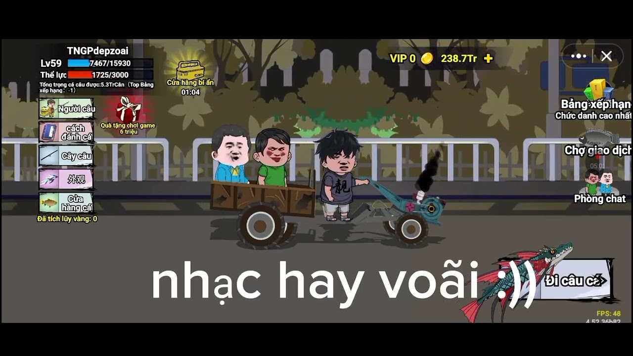 Chơi câu cá vạn cân