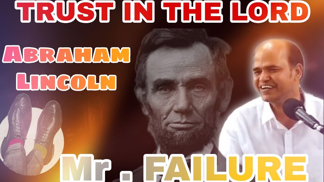 YOUTH MEETING MESSAGE - Bro.Abraham uncle 🔥 - About ABRAHAM LINCOLN🕴️