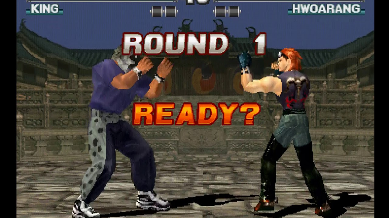 Tekken 3 ( PS1 ) - King - Arcade Mode - Original Music ( June 11, 2018 )