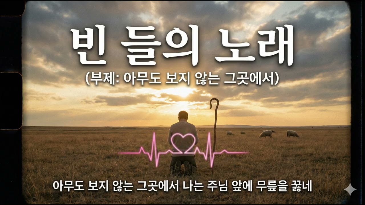 작은 일에 충성하는 자의 기도 - 빈 들의 노래 | 어쿠스틱 워십 발라드 모음