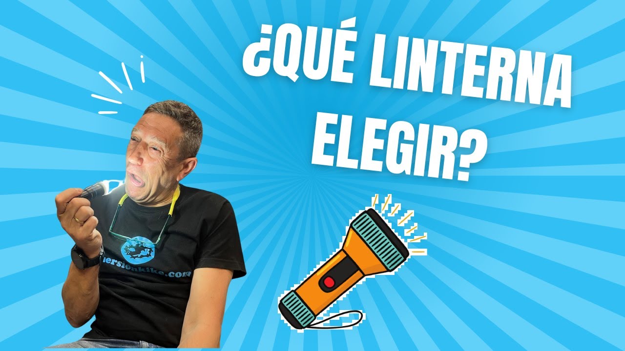 Comparativa de linternas para buceo y pesca submarina 🐟💡 | Consejos clave con Kike