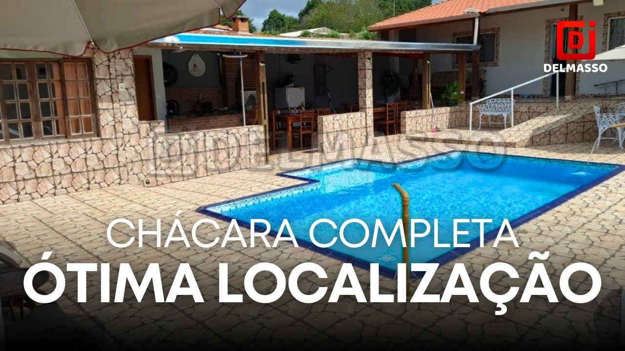 Linda chácara bem localizada antes do centro de Ibiúna-SP!